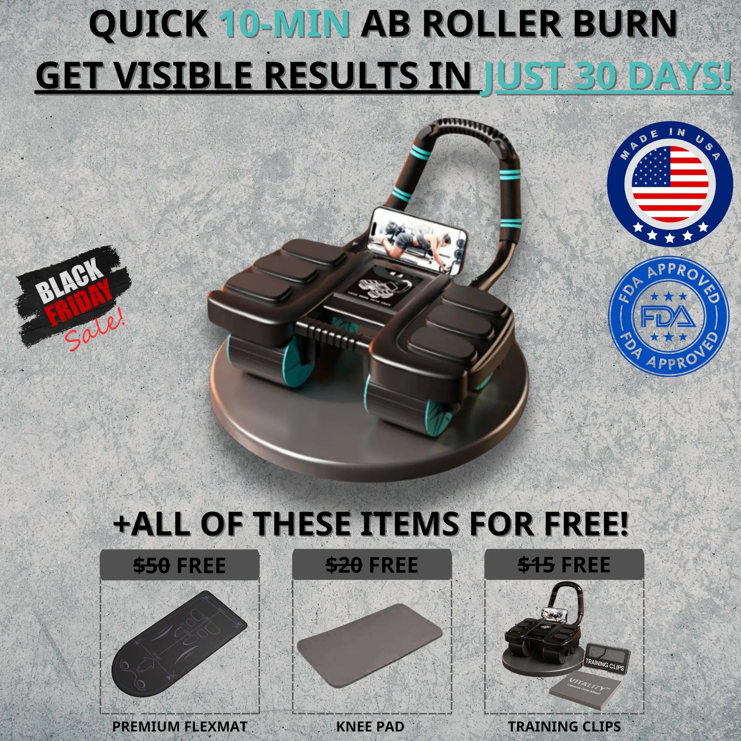 Vilatity™ UltraFit AB Roller