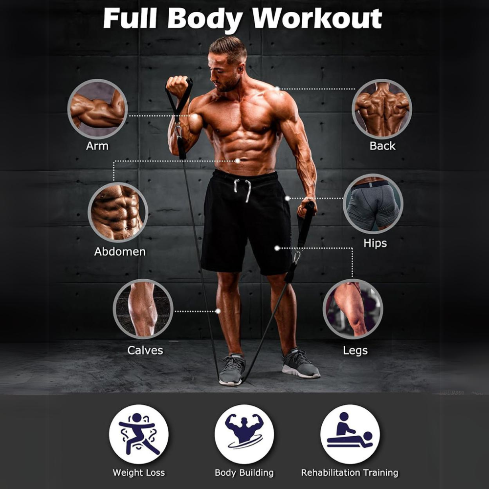 Vilatity™ Resistance Band Workout Set